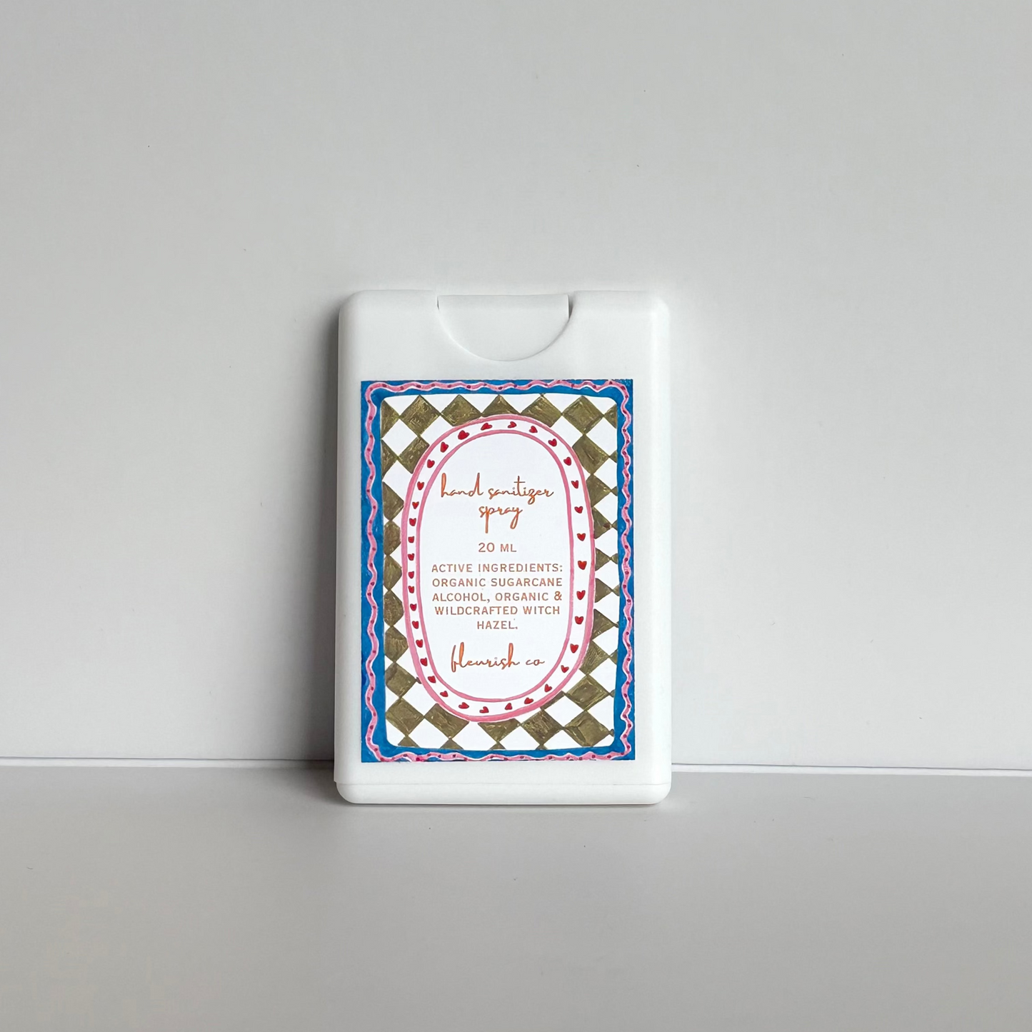 Flirting | White | 20 ml Pocket Hand Sanitizer Spray