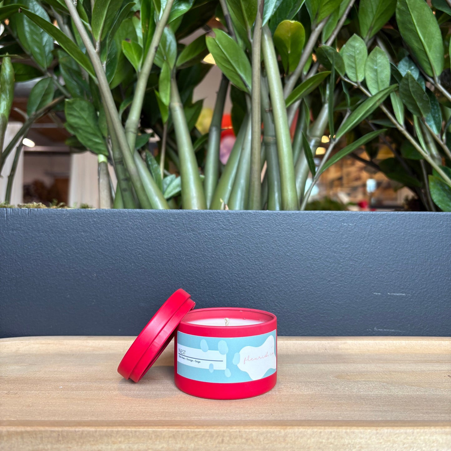 Pure Soy Small Batch Candle | 4 oz Metal Tin with Lid