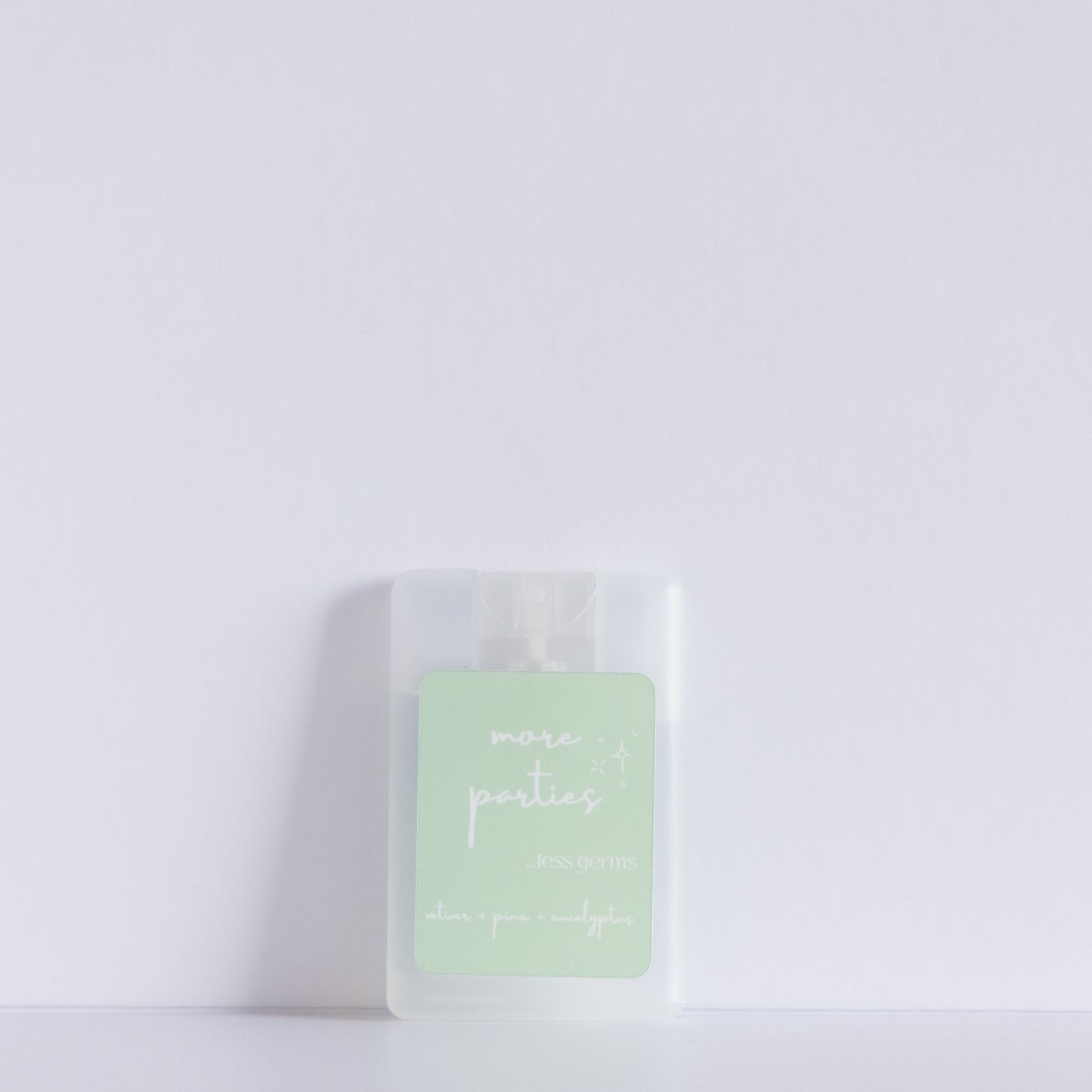 Parties | Clear | 20 ml Pocket Hand Sanitizer Spray