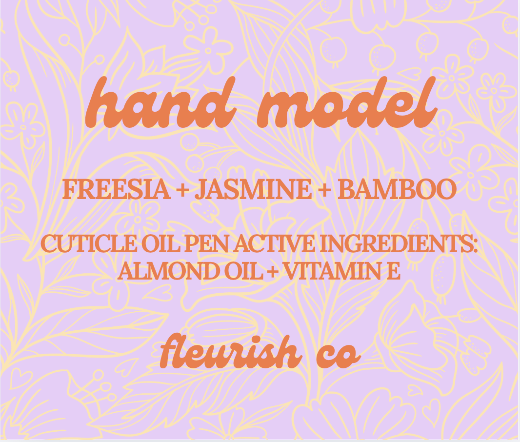 Hand Model | Cuticle Oil Pen
