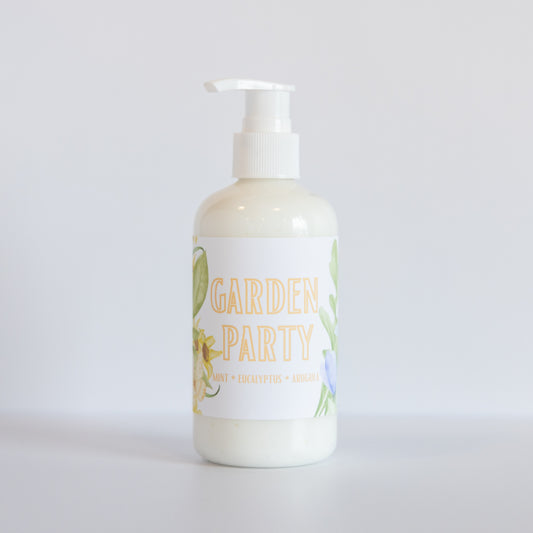 Garden Party | 8 oz Pump | Hand + Body Lotion