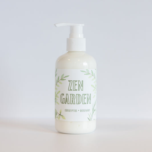 Zen Garden | 8 oz Pump | Hand + Body Lotion