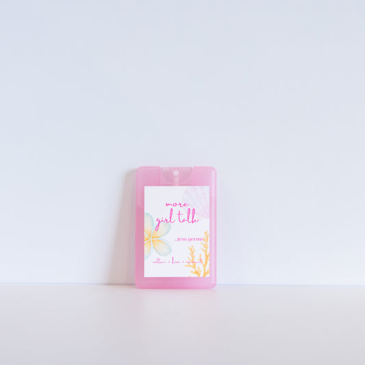 Girl Talk | Pink | 20 ml Pocket Hand Sanitizer Spray