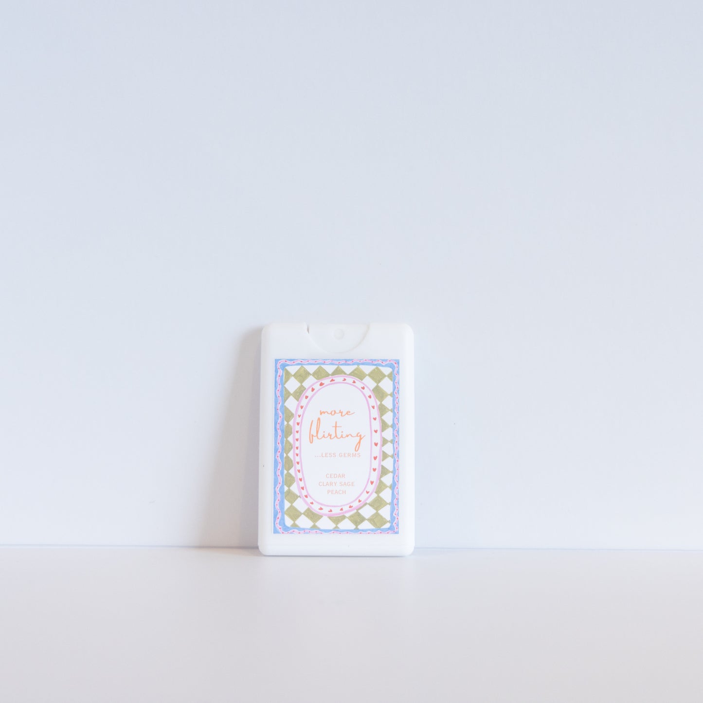 Flirting | White | 20 ml Pocket Hand Sanitizer Spray