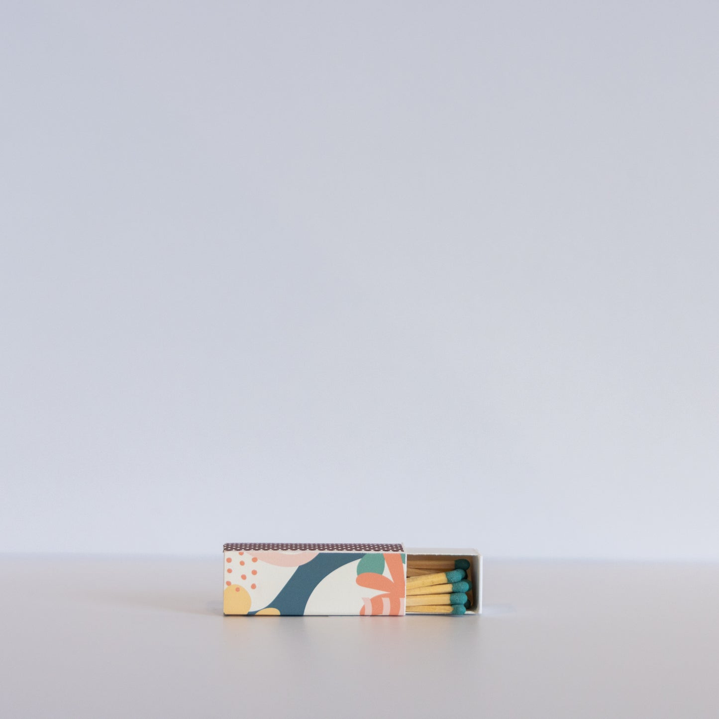Matchbox | Navy Blobbies | Teal Green Matchsticks
