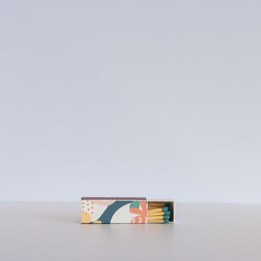Matchbox | Navy Blobbies | Teal Green Matchsticks