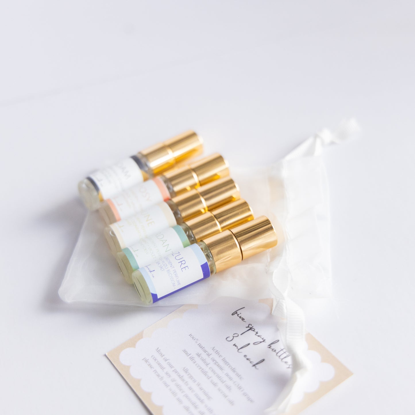Sample Pack | 3 ml | Boutique Perfume + Cologne