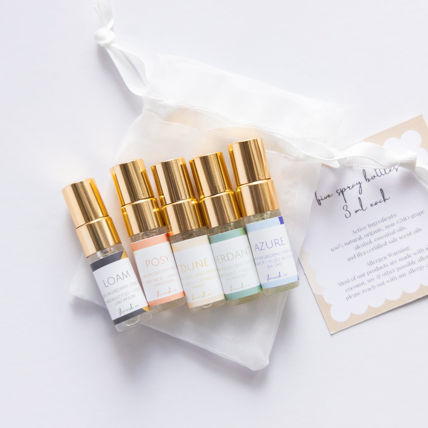 Sample Pack | 3 ml | Boutique Perfume + Cologne