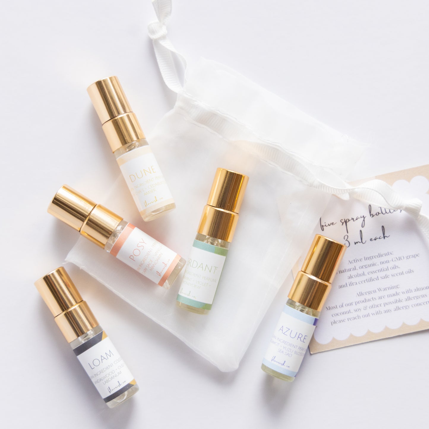 Sample Pack | 3 ml | Boutique Perfume + Cologne