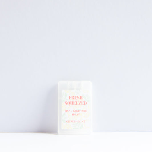 Fresh Squeezed | Frosted | 20 ml Pocket Hand Sanitizer Spray