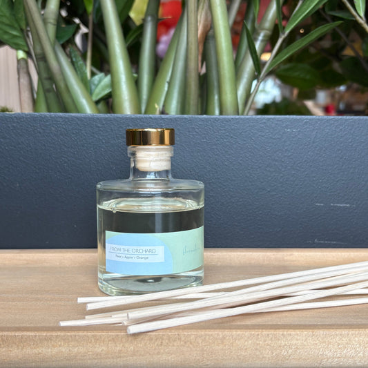 Reed Diffuser | Clear with Gold Lid