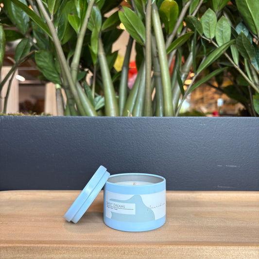 Pure Soy Small Batch Candle | 4 oz Metal Tin with Lid