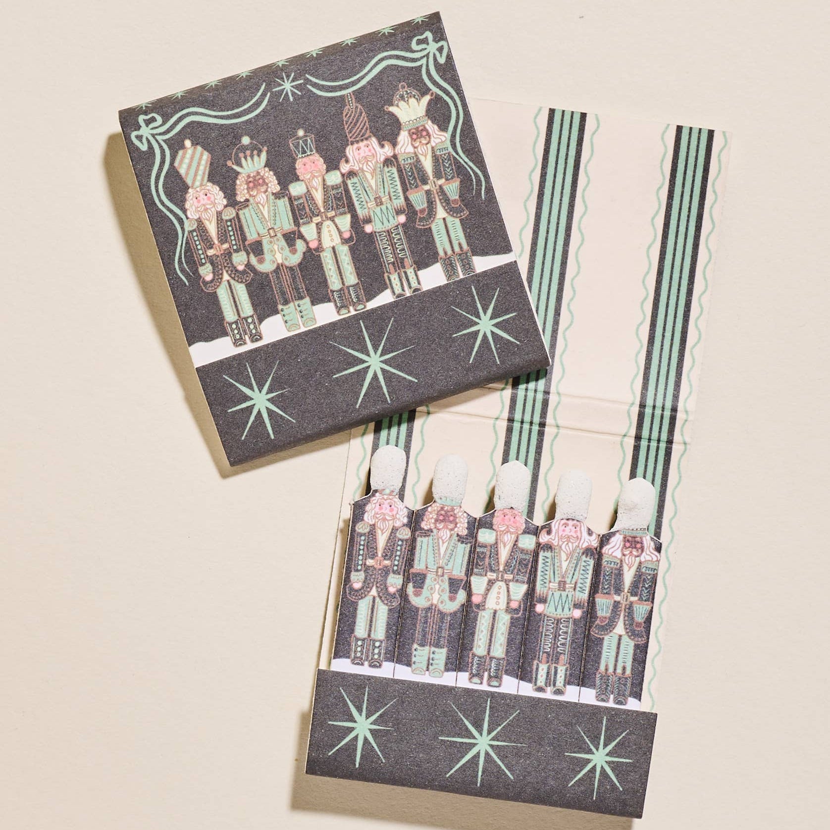 Nutcracker Matchbooks Closed + Open