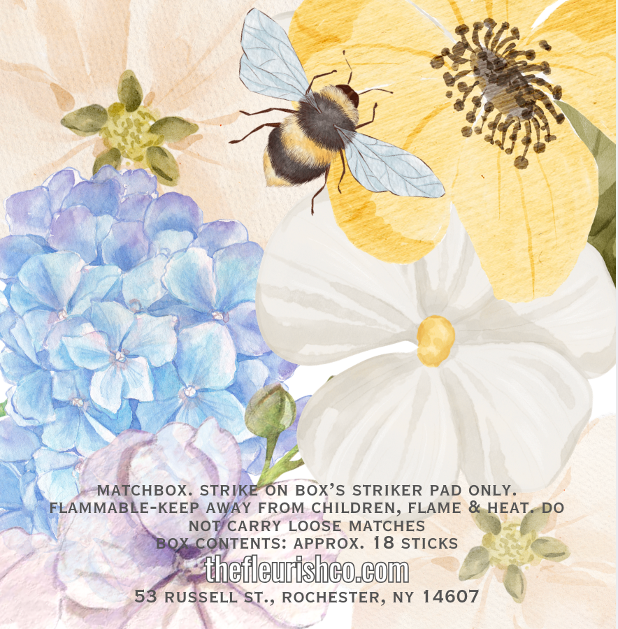 Matchbox | Busy Bee | Light Brown Matchsticks