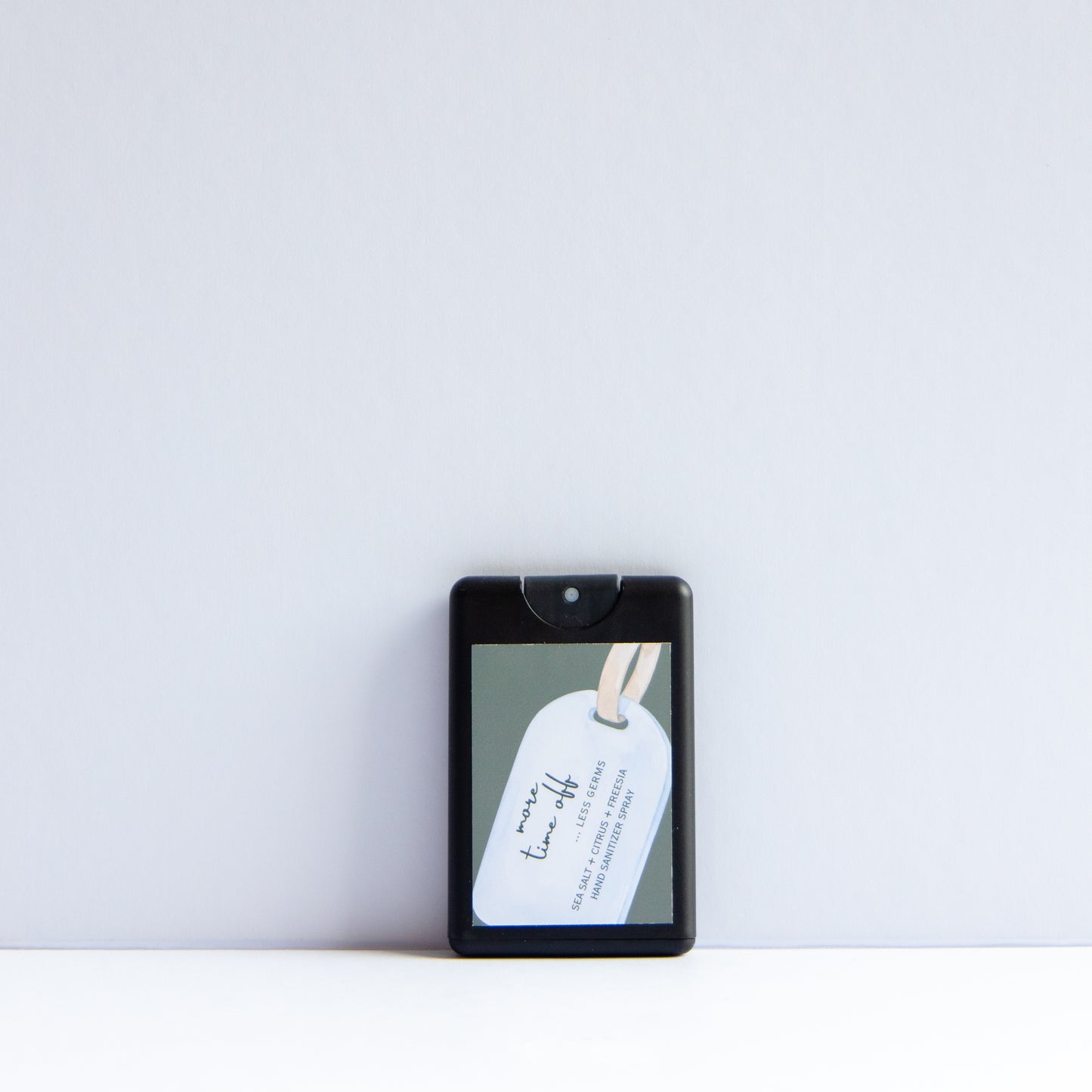 Time Off | Black | 20 ml Pocket Hand Sanitizer Spray