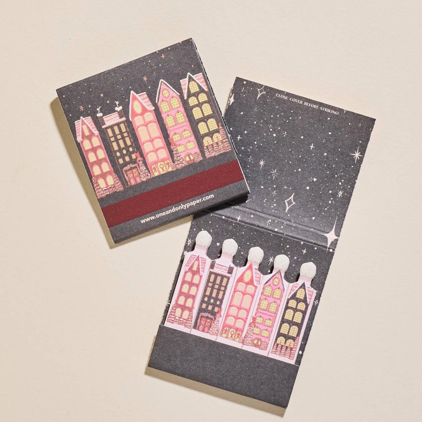Winter Village Theme Matchbook- Fun